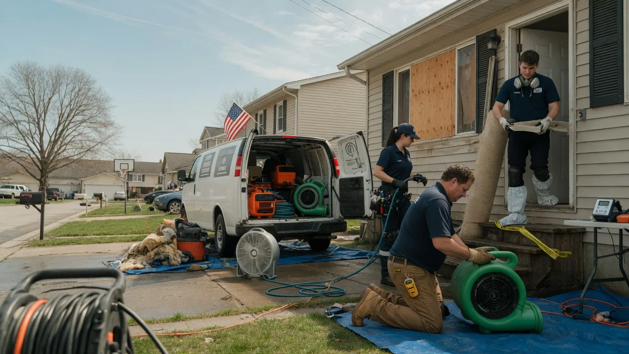 Water Damage Restoration in Mill Creek, OK near me